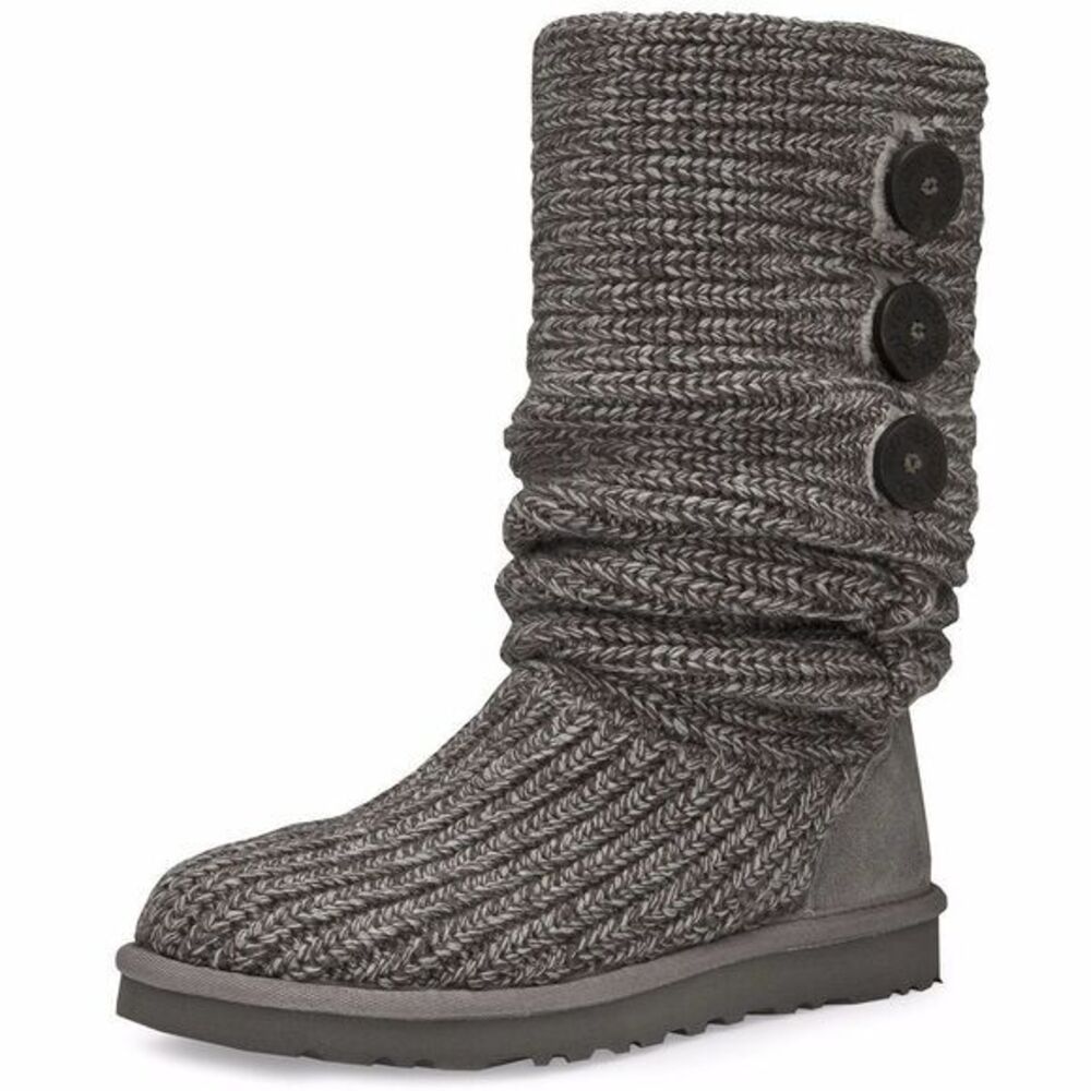 Ugg Classic Cardy Boots Gray Women’s Size 6